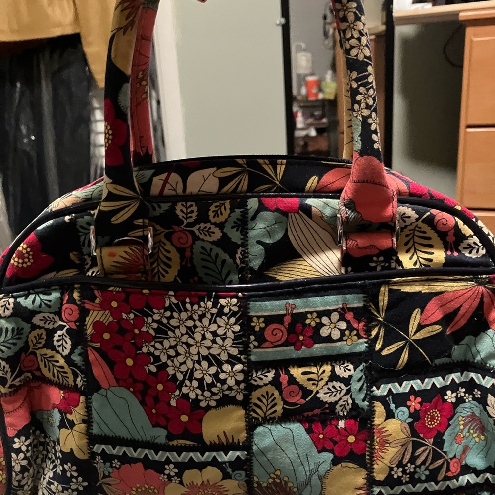 Vera Bradley Retired Happy Snails Handbag